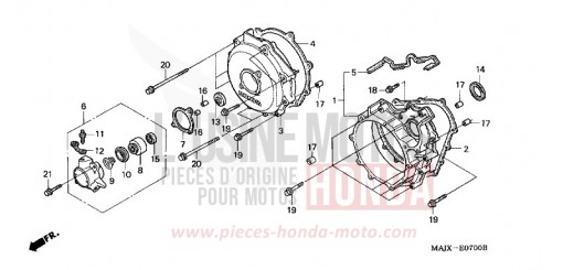 CLUTCH COVER ST1100AY de 2000